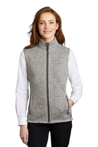 L236 Port Authority ® Ladies Sweater Fleece Vest