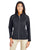 CE708W Ash City - Core 365 Ladies' Techno Lite Three-Layer Knit Tech-Shell - BLACK