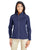 CE708W Ash City - Core 365 Ladies' Techno Lite Three-Layer Knit Tech-Shell - NAVY