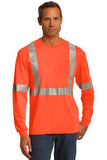 CornerStone® ANSI 107 Class 2 Long Sleeve Safety T-Shirt. CS401LS - LogoShirtsWholesale                                                                                                     
 - 1