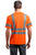 CornerStone® - ANSI 107 Class 3 Short Sleeve Snag-Resistant Reflective T-Shirt. CS408 - LogoShirtsWholesale                                                                                                     
 - 3