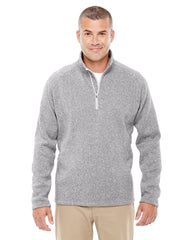 DG792 Devon & Jones Adult Bristol Sweater Fleece - GREY HEATHER