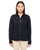 DG793W Devon & Jones Ladies' Bristol Full-Zip Sweater Fleece -BLACK