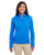 DG798W Devon & Jones Ladies' Newbury Mélange Fleece - FRENCH BLUE