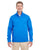 DG798 Devon & Jones Men's Newbury Mélange Fleece - FRENCH BLUE