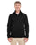 DG798 Devon & Jones Men's Newbury Mélange Fleece - BLACK