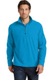 Eddie Bauer®1/2-Zip Microfleece Jacket. EB226 - Peak Blue