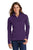 Eddie Bauer® Ladies 1/2-Zip Performance Fleece Jacket. EB235 - Blackberry