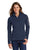 Eddie Bauer® Ladies 1/2-Zip Performance Fleece Jacket. EB235 - River Blue