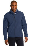 Eddie Bauer® Shaded Crosshatch Soft Shell Jacket. EB532 - LogoShirtsWholesale                                                                                                     
 - 1