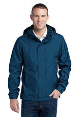 Eddie Bauer® - Rain Jacket. EB550 - Deep Sea Blue