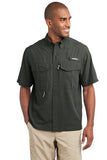 Eddie Bauer® - Short Sleeve Performance Fishing Shirt. EB602 - LogoShirtsWholesale                                                                                                     
 - 1