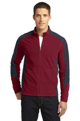 Port Authority® Colorblock Microfleece Jacket. F230 - LogoShirtsWholesale                                                                                                     
 - 1