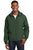 Sport-Tek® Hooded Raglan Jacket. JST73 - Forest Green