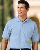 Port Authority® - Pique Knit Sport Shirt with Pocket - k420P - LogoShirtsWholesale                                                                                                     
 - 1