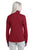Port Authority® Ladies Pique Fleece Jacket. L222 - GARNET RED