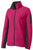 Port Authority® Ladies Summit Fleece Full-Zip Jacket. L233 - Dark Fuchsia