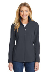 Port Authority® Ladies Cinch-Waist Soft Shell Jacket. L334 - LogoShirtsWholesale                                                                                                     
 - 1