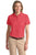 L500 Port Authority Silk Touch Ladies' Pique - LogoShirtsWholesale                                                                                                     
 - 18