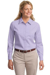 L608 Port Authority® - Ladies Long Sleeve Easy Care Shirt. - LogoShirtsWholesale                                                                                                     
 - 1