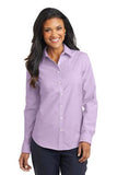 Port Authority® Ladies SuperPro™ Oxford Shirt. L658 - LogoShirtsWholesale                                                                                                     
 - 1
