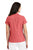 Port Authority® Ladies Textured Camp Shirt. L662 - DEEP CORAL