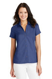 Port Authority® Ladies Textured Camp Shirt. L662 - ROYAL