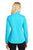 Port Authority® Ladies Active Soft Shell Jacket. L717 - LIGHT CYAN
