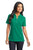 Port Authority® Ladies EZCotton™ Pique Polo. L800 - EMERALD GREEN