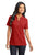 Port Authority® Ladies EZCotton™ Pique Polo. L800 - RED