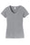 Port & Company® Ladies Fan Favorite V-Neck Tee. LPC450V - ATHLETIC HEATHER