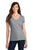 Port & Company® Ladies Fan Favorite V-Neck Tee. LPC450V - ATHLETIC HEATHER