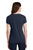 Port & Company® Ladies Fan Favorite V-Neck Tee. LPC450V - NAVY