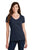 Port & Company® Ladies Fan Favorite V-Neck Tee. LPC450V - NAVY