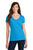 Port & Company® Ladies Fan Favorite V-Neck Tee. LPC450V - SAPPHIRE