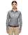 Harriton M600W Women's Long Sleeve - Oxford Grey