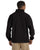 M990 Harriton Men's 8 oz. Full-Zip Fleece - BLACK