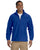 M990 Harriton Men's 8 oz. Full-Zip Fleece - ROYAL