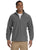 M990 Harriton Men's 8 oz. Full-Zip Fleece - CHARCOAL