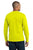 Port & Company® - Long Sleeve 50/50 Cotton/Poly T-Shirt. PC55LS- Safety Colors - LogoShirtsWholesale                                                                                                     
 - 4