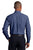 Port Authority® Tall Crosshatch Easy Care Shirt. TLS640 - DEEP BLUE