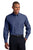 Port Authority® Tall Crosshatch Easy Care Shirt. TLS640 - DEEP BLUE