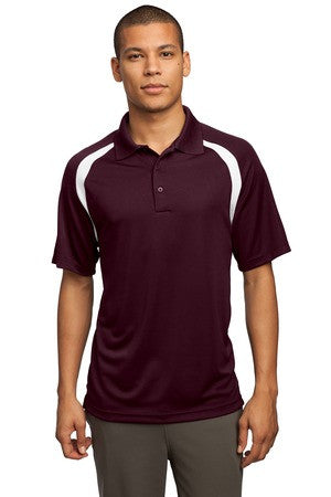 Maroon dri deals fit polo shirt
