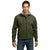 PORT-TLJ790- Olive-Chrome : Port Authority TLJ790 Tall Glacier Soft Shell Jacket -olive/Chrome