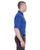 U8315 UltraClub Men's Platinum Performance Piqué Polo - COBALT