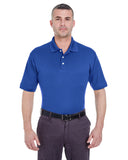 U8315 UltraClub Men's Platinum Performance Piqué Polo - COBALT