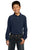 Y320 Port Authority® - Youth Long Sleeve Pique Knit Shirt - LogoShirtsWholesale                                                                                                     
 - 4