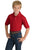 Port Authority® - Youth Pique Knit Sport Shirt. Y420 - LogoShirtsWholesale                                                                                                     
 - 2