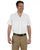 LS535 Dickies Men's 4.25 oz. Industrial Short-Sleeve Work Shirt - WHITE
