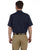 LS535 Dickies Men's 4.25 oz. Industrial Short-Sleeve Work Shirt - NAVY